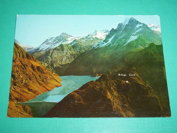 Cartolina Alta Valle Seriana - Zona Rifugio Curò 1960 ca