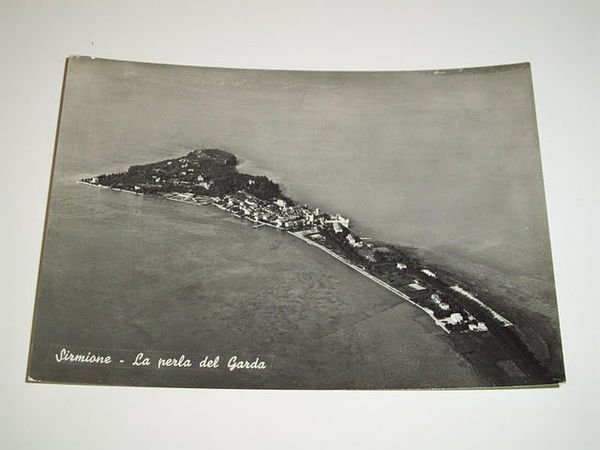Cartolina Sirmione - Veduta panoramica 1959