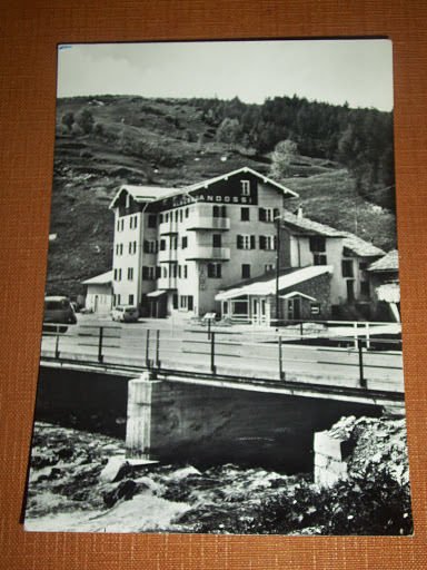 Cartolina Madesimo - Albergo Andossi 1965