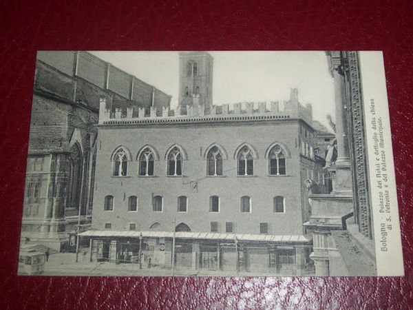 Cartolina Bologna - Palazzo dei Notai -- 1910 ca