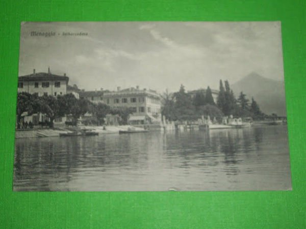 Cartolina Menaggio - Imbarcadero 1937 | Immagine principale