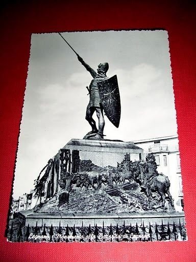 Cartolina Legnano - Mon. Battaglia di Legnano 1950 ca | Immagine principale