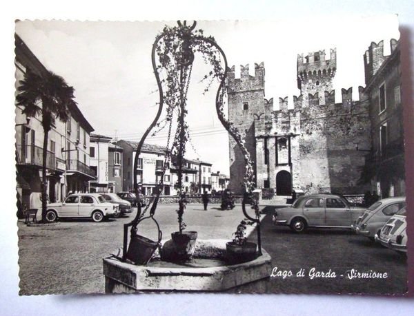 Cartolina Sirmione ( Lago di Garda ) - veduta 1955 …