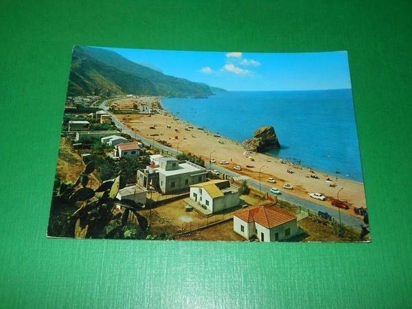 Cartolina Palmi - Spiaggia Tannara 1960 ca