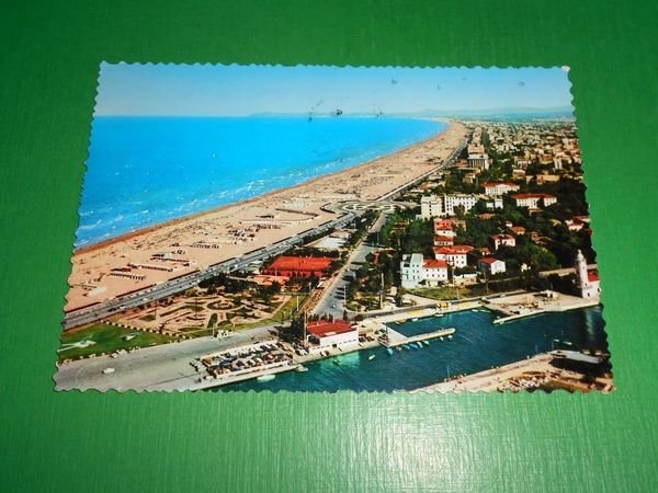 Cartolina Rimini - Panorama dall' alto 1968