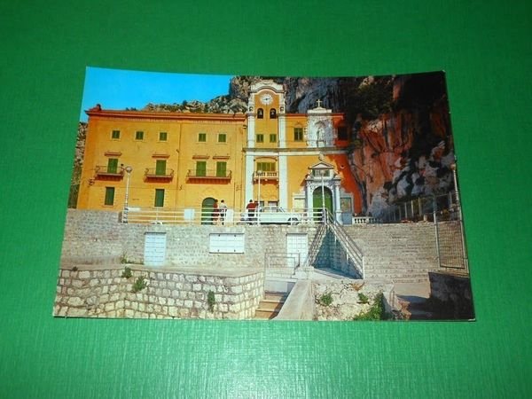 Cartolina Monte Pellegrino ( Palermo ) - Prospetto del Santuario …