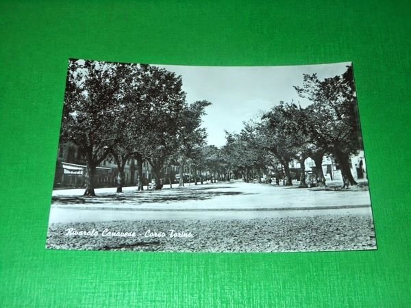 Cartolina Rivarolo Canavese - Corso Torino 1960 ca | Immagine Gallery 1