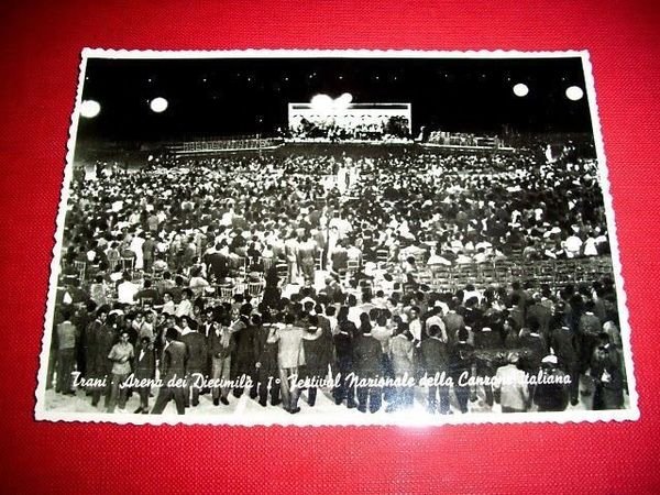 Cartolina Trani - Arena dei Diecimila 1940 ca.