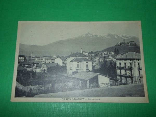 Cartolina Castellamonte - Panorama 1932