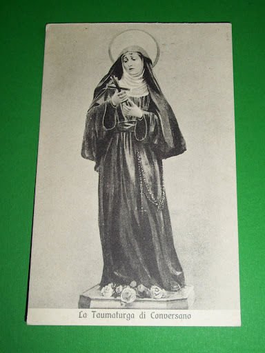 Cartolina Religione - La Taumaturga di Conversano 1930