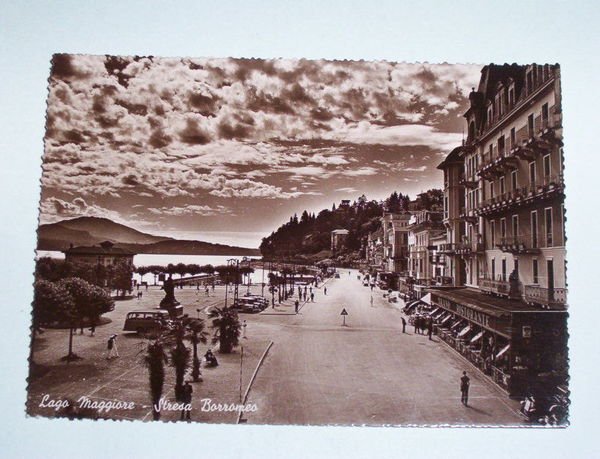 Cartolina Stresa Borromeo - Veduta 1960 ca