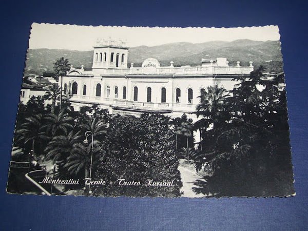 Cartolina Montecatini Terme -Teatro Kursaal 1955