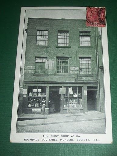 Cartolina Inghilterra - The First Shop of Rochdale 1912 | Immagine Gallery 1