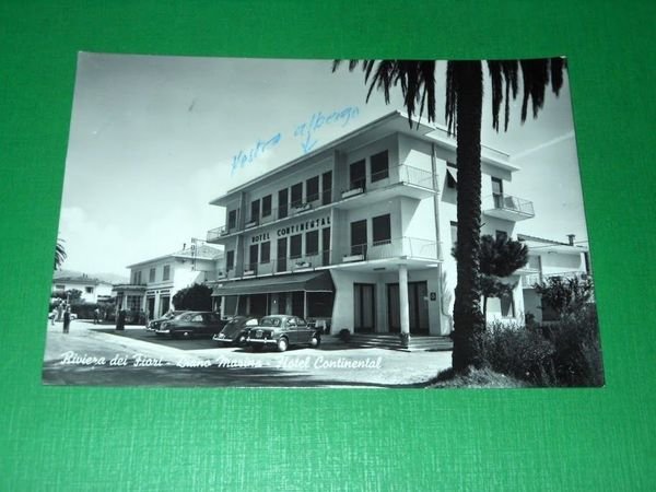 Cartolina Diano Marina - Hotel Continental 1962