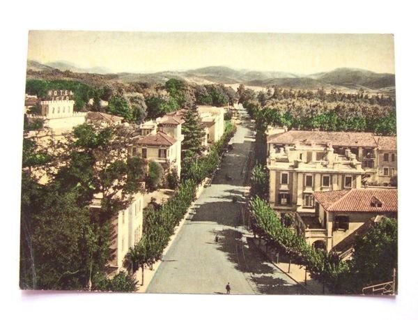 Cartolina Fiuggi - Corso Nuova Italia 1955 | Immagine principale