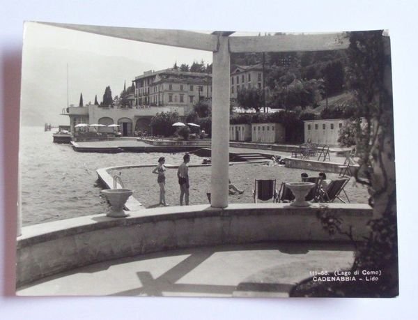 Cartolina Cadenabbia ( Lago di Como ) - Lido 1964
