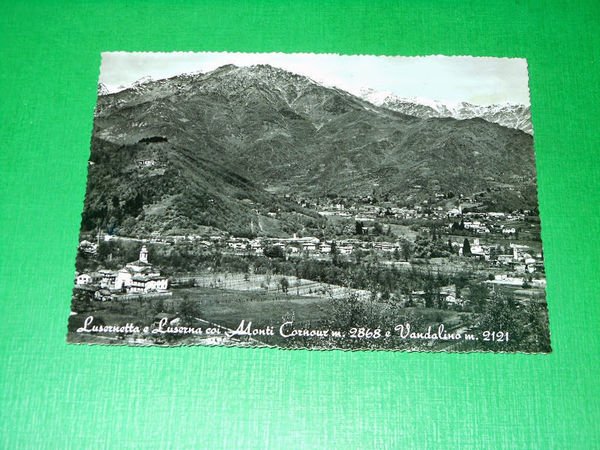Cartolina Lusernetta e Luserna coi Monti e Vandalino - Panorama … | Immagine principale