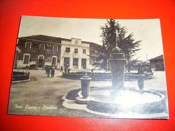 Cartolina Novi Ligure - Stazione 1920 ca