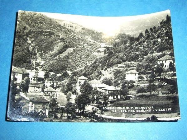 Cartolina Rossiglione Superiore Vallata del Berlino '63 | Immagine principale