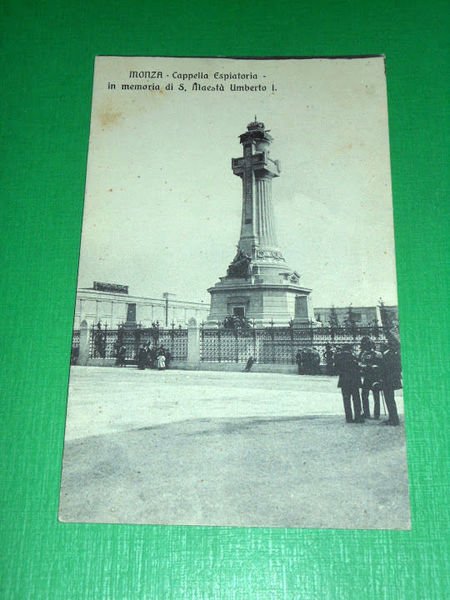 Cartolina Monza - Cappella Espiatoria in memoria di Umberto I … | Immagine principale
