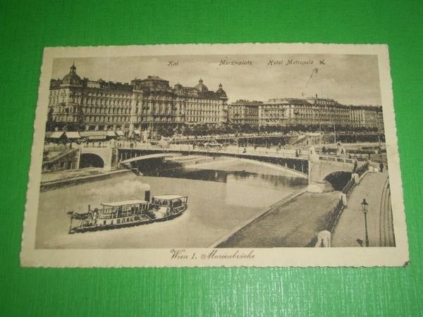 Cartolina Tram / Tramway - Wien / Vienna - Marienbrucke … | Immagine principale