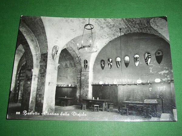 Cartolina Barletta -- Cantina della Disfida 1960