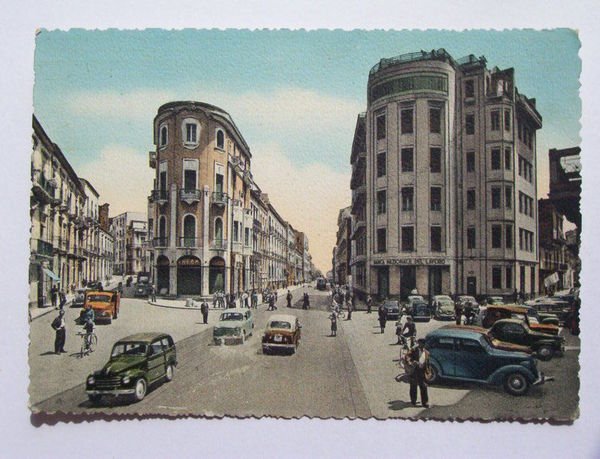 Cartolina Catania - Viale XX Settembre 1957