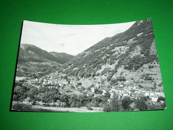 Cartolina Casargo Valsassina - Panorama 1961