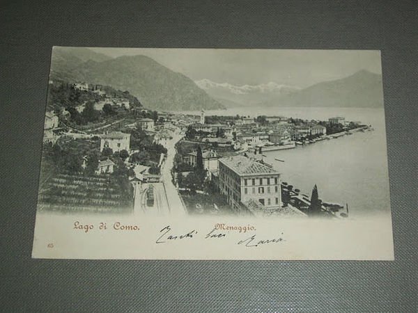 Cartolina Menaggio ( Lago di Como ) - Panorama 1901
