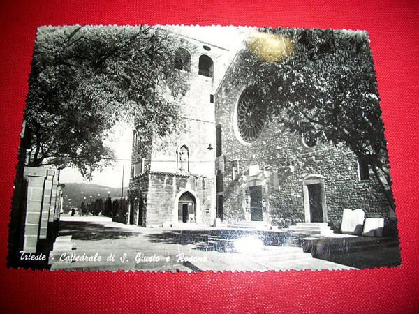 Cartolina Trieste - S. Giusto e Rosone 1950 ca