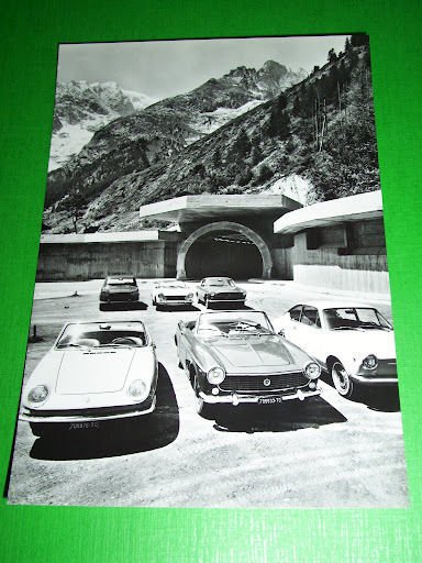 Cartolina Courmayeur - Entrèves - Ingresso nuovo traforo del M. …