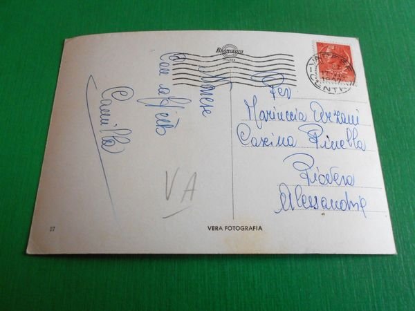 Cartolina Varese - Piazza Monte Grappa e Torre 1957 | Immagine Gallery 2