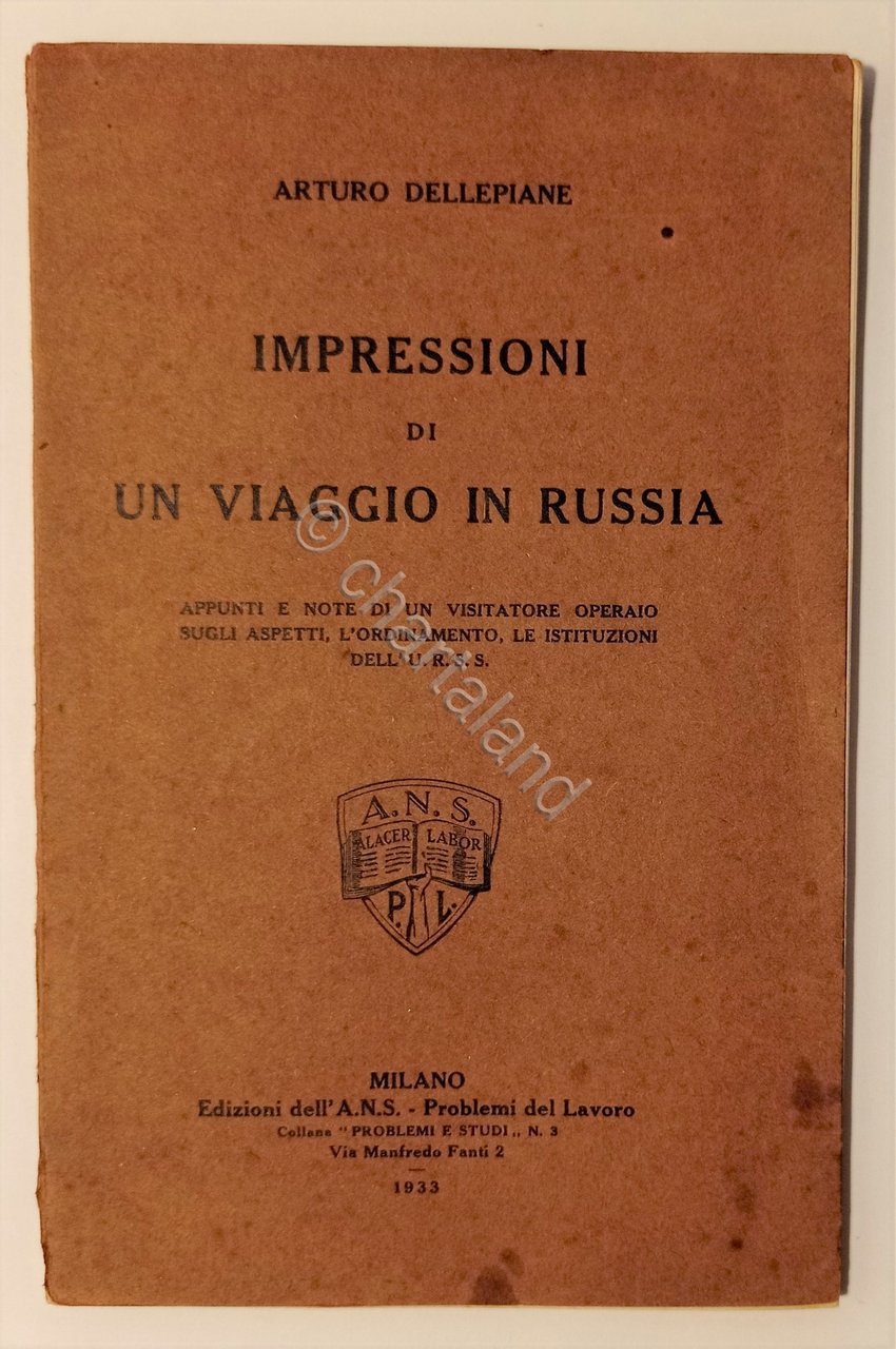 A. Dellepiane - Impressioni di un viaggio in Russia - …
