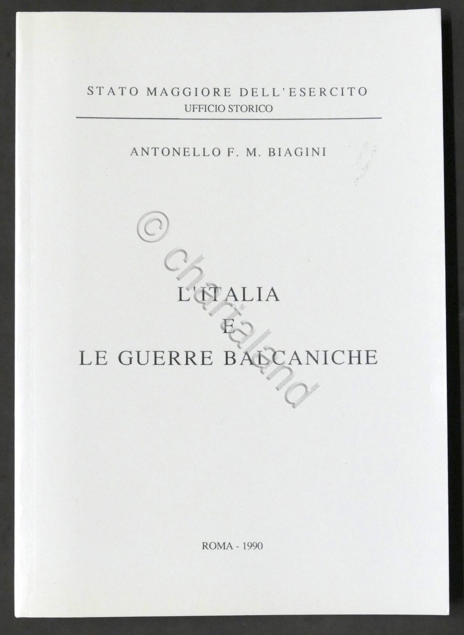 A. F. M. Biagini - L'Italia e le guerre balcaniche …