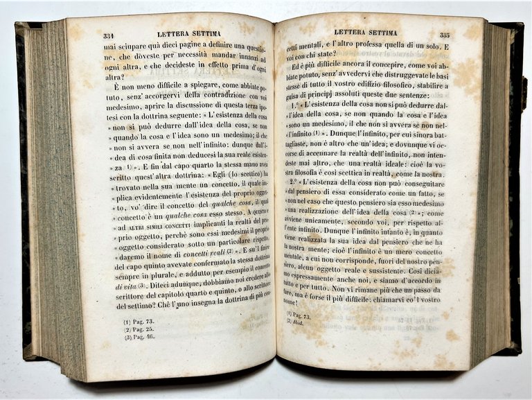 A. Franchi - Filosofia Delle Scuole Italiane - ed. 1852