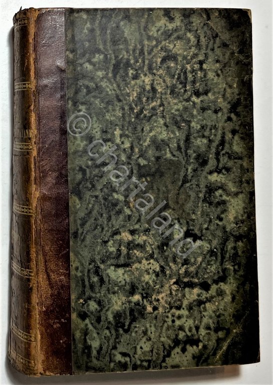 A. Franchi - Filosofia Delle Scuole Italiane - ed. 1852