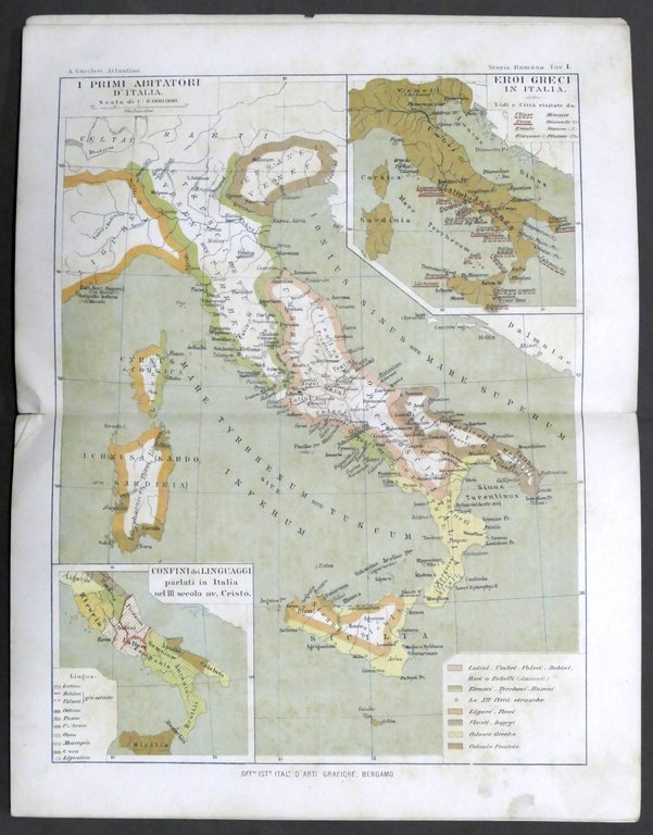 A. Ghisleri - Atlantino Storico d'Italia - Parte I - …