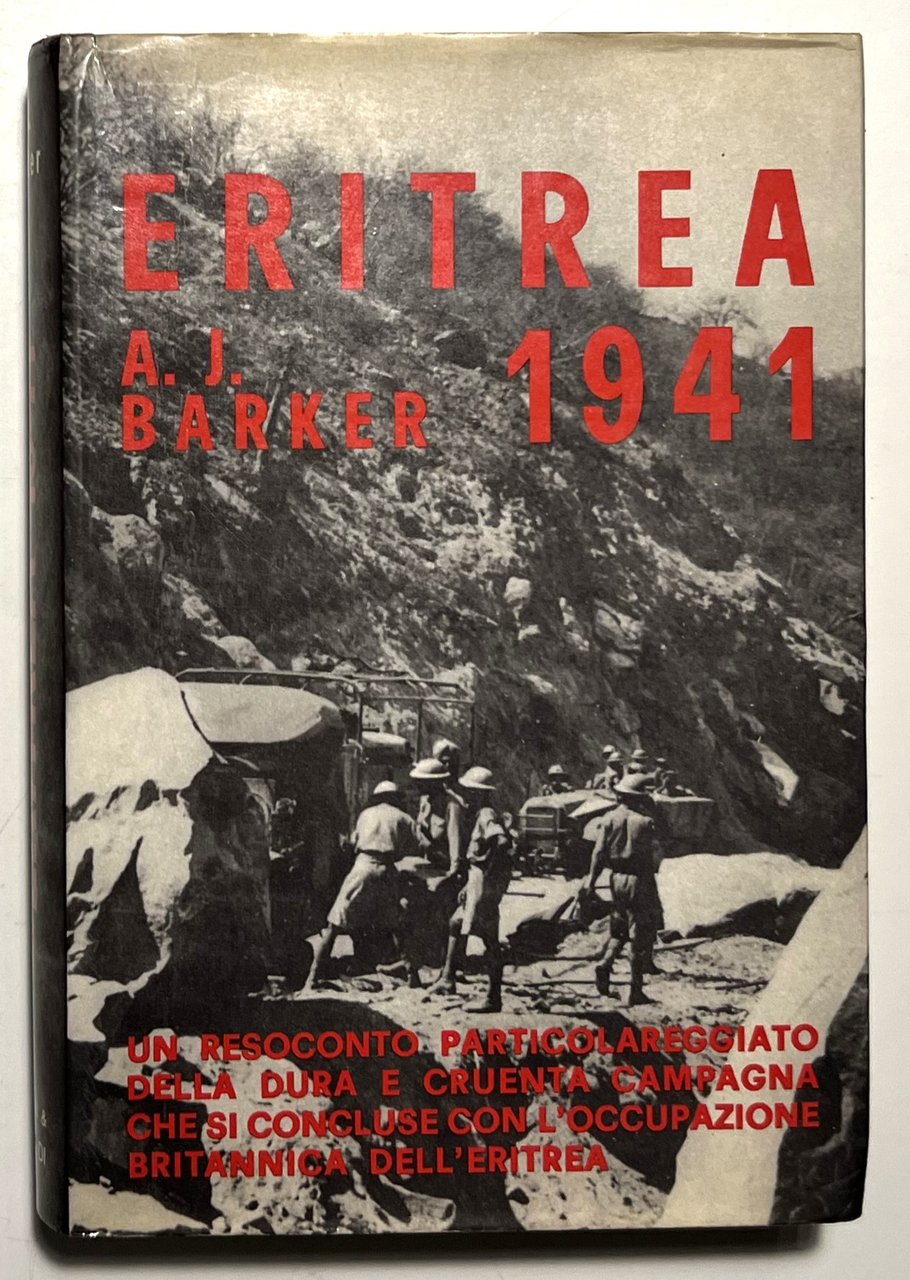 A. J. Barker - Eritrea 1941 - ed. 1968
