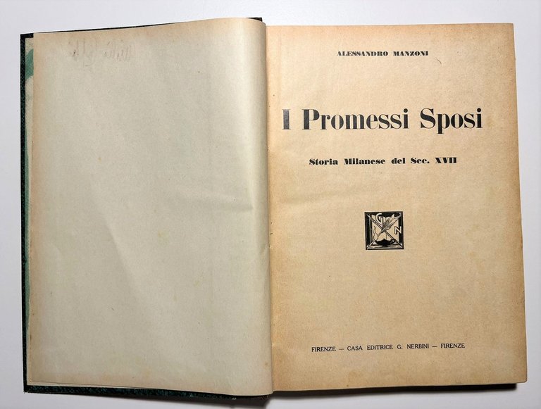 A. Manzoni - I Promessi Sposi: Storia Milanese del Secolo …