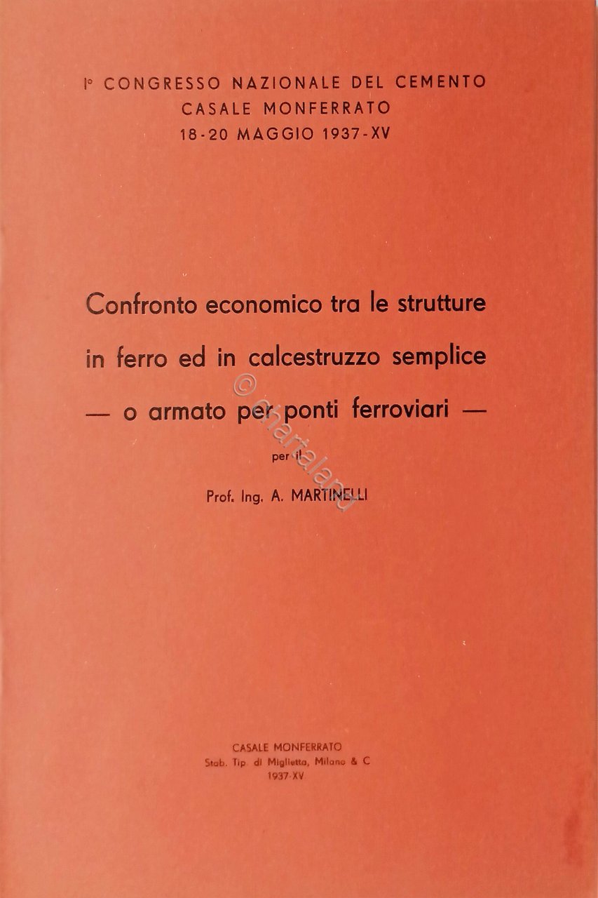 A. Martinelli - Confronto economico tra strutture in ferro ed …