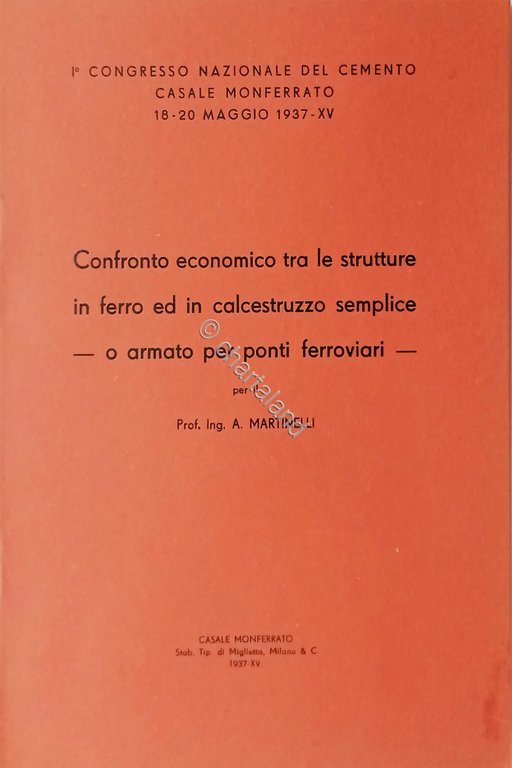 A. Martinelli - Confronto economico tra strutture in ferro ed …