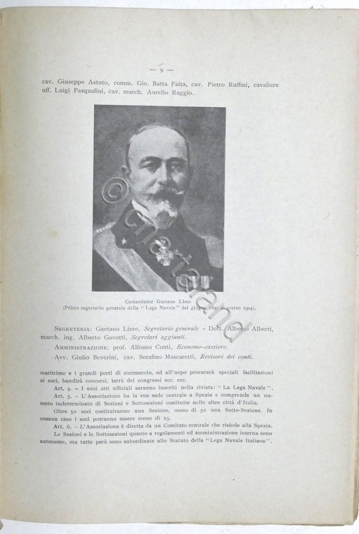 A. Ponti Venticinque anni di vita della Lega Navale Italiana …