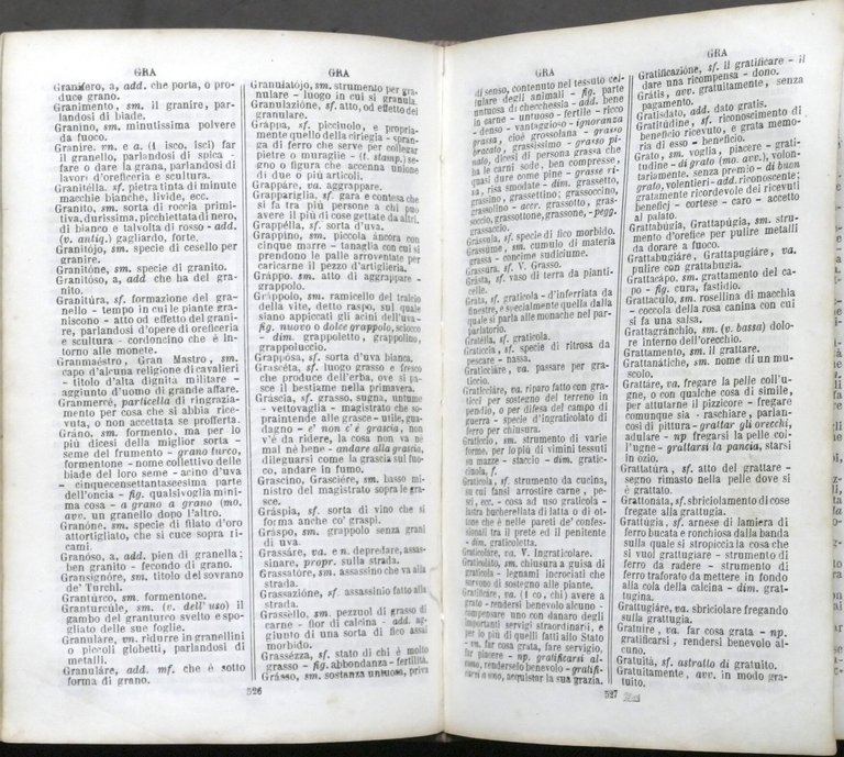 A. Sergent - N. Tommaseo - Vocabolario della lingua italiana …