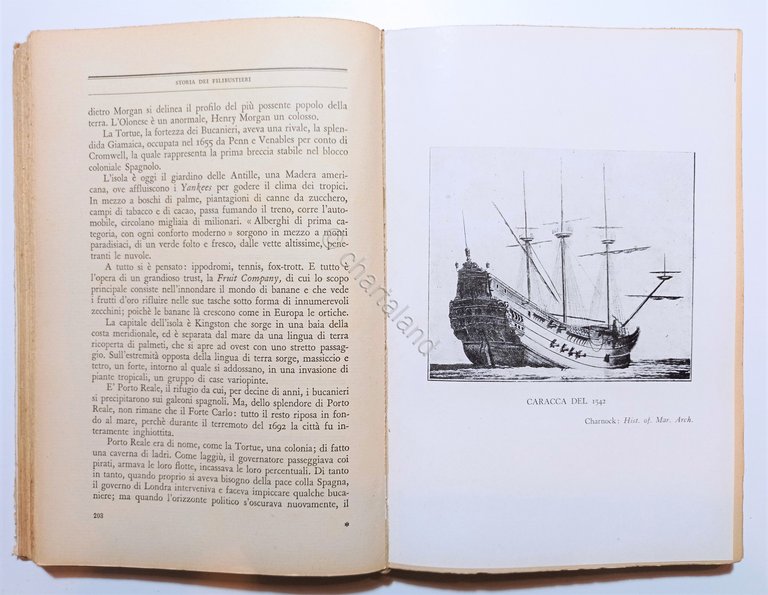 A. Sternbeck - Storia dei filibustieri - ed. 1932