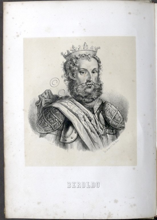 A. Verona - Vite e ritratti dei Sovrani della R. …