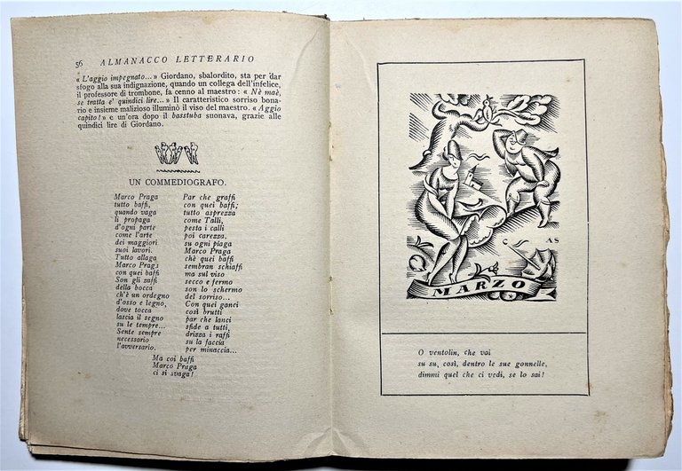 AA. VV. - Almanacco Letterario 1926 - ed. 1926 Mondadori