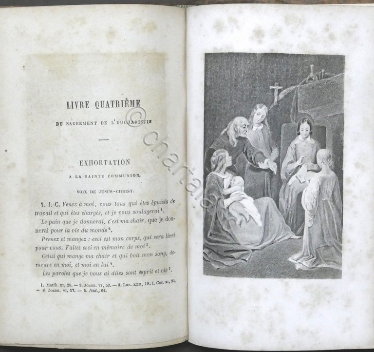 Abbé F. De Lamennais - L'imitation de Jésus-Christ - XIX …