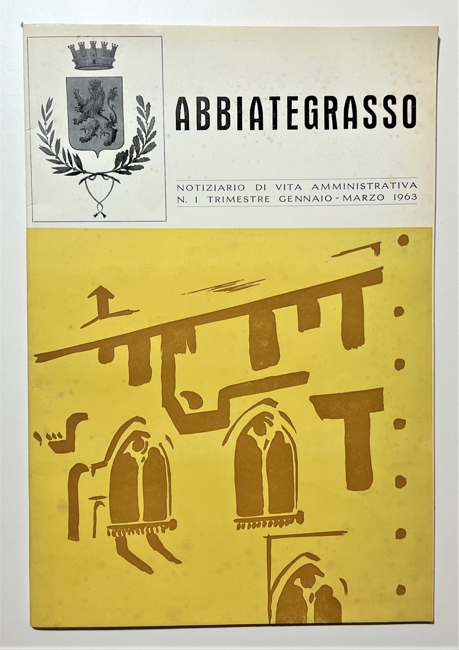 Abbiategrasso: Notiziario di Vita Amministrativa N. 1 - Gennaio / … | Immagine principale
