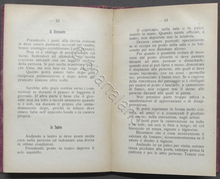 Accademia Militare di Fanteria e Cavalleria - Usi della buona …