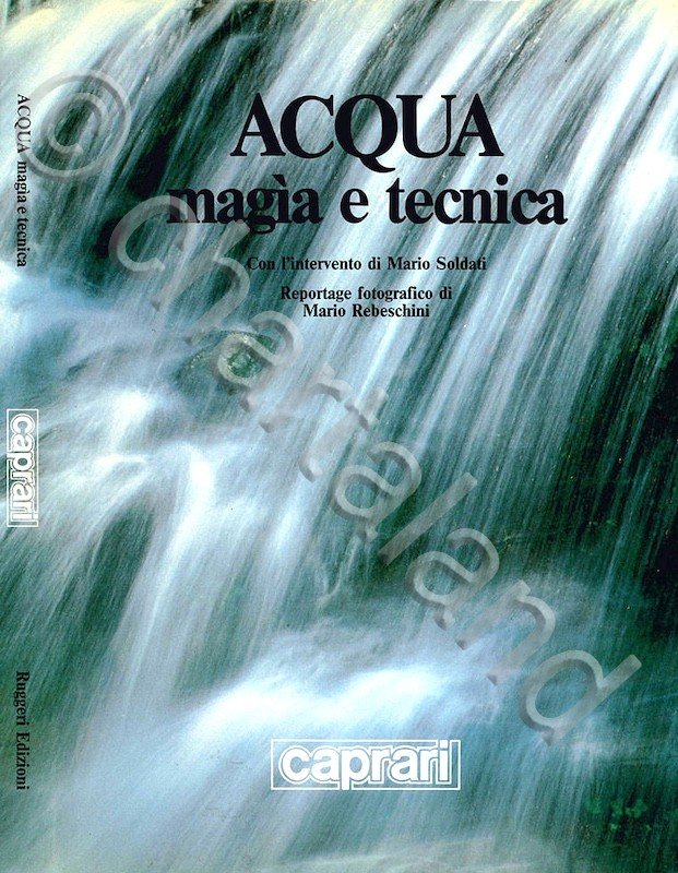 Acqua - Magia e tecnica - Intervento M Soldati - …